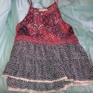 Patterned tank top